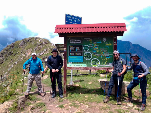 Apurimac Canyon hiking return Choquequirao trek to cusco